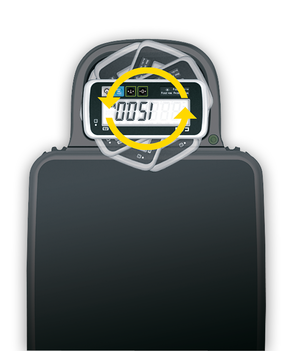 Die tragbare, mobile Multifunktionswaage von CAS Serie PB von 30 - 200 kg Geeichte Ausführung