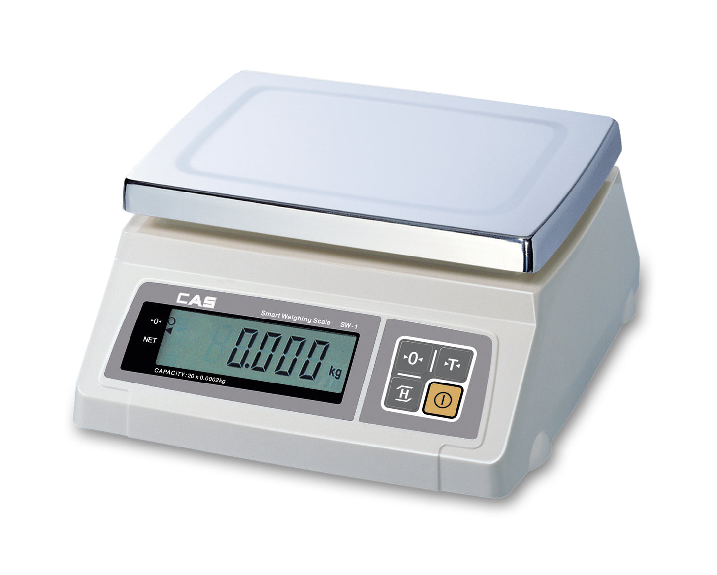 Kompaktwaage Tischwaage SW-II Serie von CAS Kontroll- und Handelswaage von 3 bis 30 kg Geeichte Ausführung