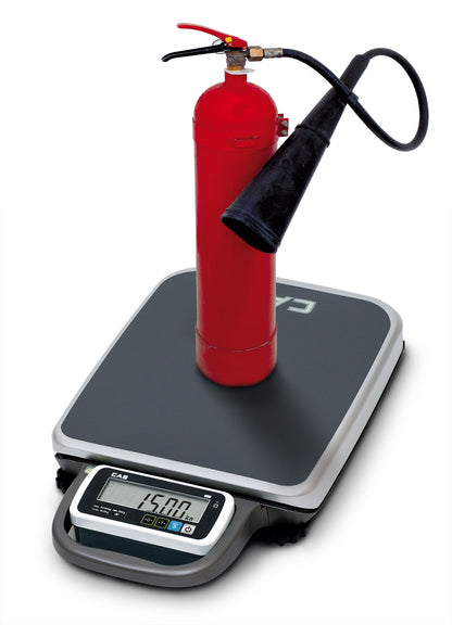 Die tragbare, mobile Multifunktionswaage von CAS Serie PB von 30 - 200 kg Geeichte Ausführung