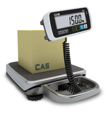 Die tragbare, mobile Multifunktionswaage von CAS Serie PB von 30 - 200 kg Geeichte Ausführung