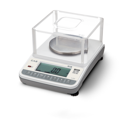 Präzisionswaage, Feinwaage, Goldwaage , Rezepturwaage,. geeichte Ausführung, Serie XE von CAS von 300 g bis 6000 g  mit hoher Auflösung