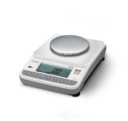 Präzisionswaage, Feinwaage, Goldwaage , Rezepturwaage,. geeichte Ausführung, Serie XE von CAS von 300 g bis 6000 g  mit hoher Auflösung