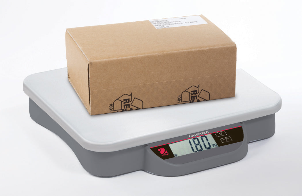 Ohaus Versandwaage Courier 1000 Gewichtsklasse 9, 20 oder 75 kg kompakt